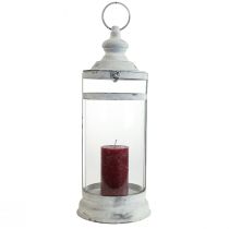 Prodotto Lanterna Deco Lanterna Shabby Chic Metallo Bianco Ø15cm H46cm