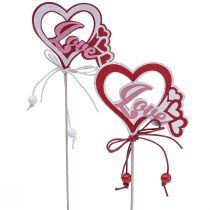 Prodotto Spina fiore deco plug &quot;Love&quot; San Valentino 25,5cm 16pz