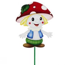 Prodotto Spina fiore in legno deco plug fungo fungo bambini 5,5cm 18pz