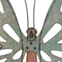 Decorazione da parete Farfalla Deco Metallo Legno Vintage 46×43cm