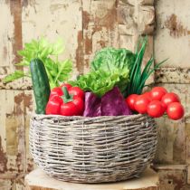 Prodotto Decorazione vegetale di gambi di sedano artificiali con tocco reale 30 cm