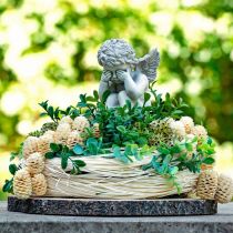 Ghirlanda di foglie verdi Ghirlanda decorativa di piante verdi artificiali 190 cm