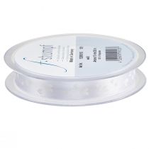 Prodotto Nastro regalo nastro nuziale bianco nastro decorativo 15 mm 20 m