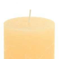 Prodotto Candele albicocca candeline chiare 60×100mm 4pz