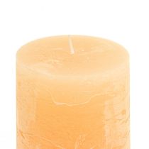 Prodotto Candele albicocca candeline colore chiaro 85×150mm 2pz