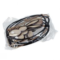 Prodotto Decorazione coniglietto pasquale da appendere Decorazione pasquale in legno 13 cm 4 pezzi