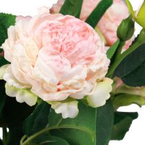 Prodotto Rose artificiali Rose artificiali rosa Aspetto secco 53 cm 3 pezzi
