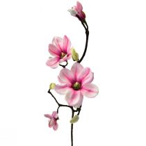 Fiore artificiale magnolia ramo magnolia rosa artificiale 59 cm