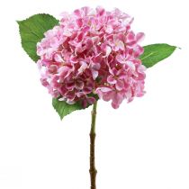 Prodotto Ortensia artificiale rosa fiore artificiale rosa Ø15,5 cm 45 cm