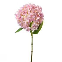 Prodotto Fiore artificiale da giardino artificiale rosa chiaro di ortensia 65 cm