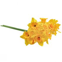Prodotto Decorazione narcisi fiori artificiali narcisi gialli 38 cm 3 pz