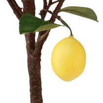 Prodotto Albero di limone artificiale in vaso giallo 90 cm