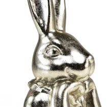 Prodotto Coniglietto pasquale decorativo Busto coniglietto decorativo in ceramica dorata H23,5 cm