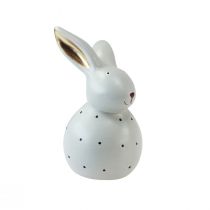 Prodotto Figure decorative coniglietto pasquale conigli con motivo a pois 13 cm 2 pezzi
