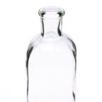 Prodotto Bottiglie Decorative Mini Vasi Quadrati Vetro Trasparente 7x7x18cm 6pz