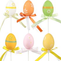 Prodotto Tappi decorativi per fiori uova di Pasqua Tappi decorativi colorati 6 cm 12 pezzi