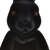 Prodotto Busto coniglietto pensante floccato nero pasquale 16,5×13×27cm