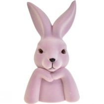 Prodotto Coniglio Busto Coniglio Pensante Viola Chiaro – 2a Qualità – Pasqua 16,5×13×27cm