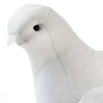 Prodotto Decorazione matrimonio colomba colombe bianche con clip 31,5 cm
