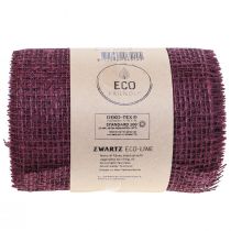 Prodotto Runner da tavolo nastro da tavolo in iuta nastro di iuta rosso vino 15 cm 10 m