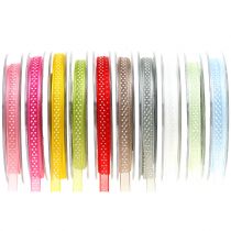Prodotto Nastro decorativo con pois 7mm L20m