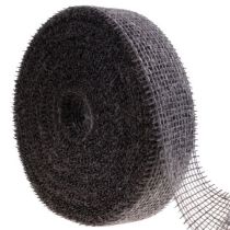 Prodotto Nastro di iuta, nastro a rete, nastro decorativo, iuta marrone tortora, 5 cm, 40 m