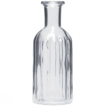 Prodotto Vaso bottiglia vaso di vetro vaso alto trasparente Ø7,5 cm H19,5 cm