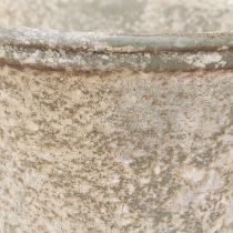 Prodotto Calice antico in metallo, calice decorativo, vaso vintage, Ø11cm, H17,5cm