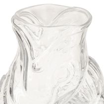 Prodotto Vaso in vetro a forma di pesce decorativo per un design armonioso della stanza, 24,5 cm