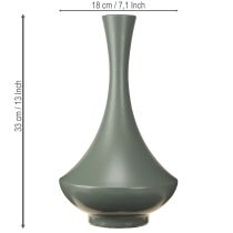 Prodotto Vaso dalla forma elegante e curva, moderno complemento d'arredo, 33 cm