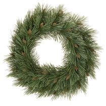 Prodotto Ghirlanda artificiale di rami di pino con piccole pigne, 40 cm