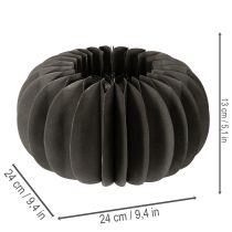 Prodotto Anello decorativo a forma di zucca a nido d'ape, 24 cm, 4 pezzi