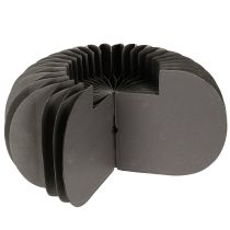 Prodotto Anello decorativo a forma di zucca a nido d'ape, 24 cm, 4 pezzi