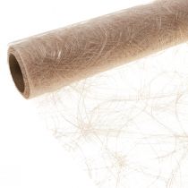 Prodotto Runner da tavolo Sizoweb in pile decorativo beige 30 cm 5 m