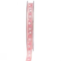 Prodotto Nastro regalo fiori nastro decorativo nastro rosa 10 mm 15 m