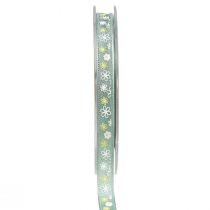 Prodotto Nastro regalo fiori nastro decorativo nastro verde 10 mm 15 m