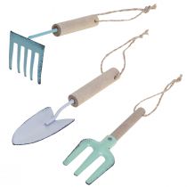 Appendino decorativo attrezzo da giardino deco vintage balcone 12,5 cm 3 pezzi