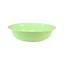Prodotto Ciotola decorativa in metallo smaltato ciotola verde lime 25 cm
