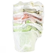 Prodotto Secchio con manico fioriera in metallo pastello Ø10cm H8cm 10 pz