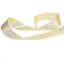Prodotto Nastro arricciacapelli nastro regalo fiocco nastro giallo chiaro 50mm 100m
