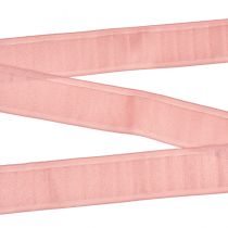 Prodotto Nastro decorativo con anelli di nastro rosa 40 mm 6 m