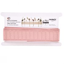 Prodotto Nastro decorativo con anelli di nastro rosa 40 mm 6 m