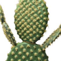Prodotto Pianta artificiale in vaso di cactus decorativo fico d&#39;india 64 cm
