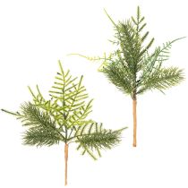 Prodotto Ramo di abete artificiale per decorazioni festive, 22 cm, 2 pezzi