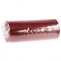 Prodotto Dekovlies runner da tavolo in pile runner da tavolo rosso bordeaux 23 cm 25 m