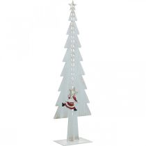 Numeri del calendario dell&#39;avvento Deco abete metallo H50.5cm