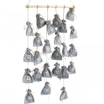 Prodotto Calendario dell'Avvento da riempire Borsa decorativa dell'Avvento H110cm
