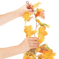 Prodotto Ghirlanda artificiale di acero, decorazione autunnale, 165 cm