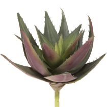Prodotto Pianta artificiale di aloe vera piante grasse artificiali viola Ø18 cm