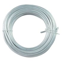 Prodotto Filo di alluminio filo di alluminio 5 mm filo per gioielli bianco-argento opaco 500 g